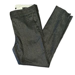 LOFT Black/Gold Dress Pants Sz.8
